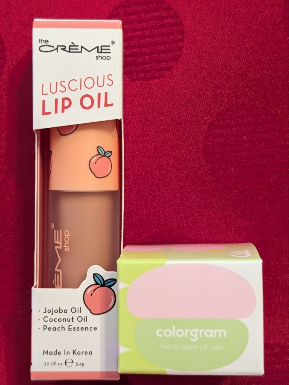The Crème Shop Luscious Lip Oil & Colorgram Tintin Dory Jam Bundle 🆕